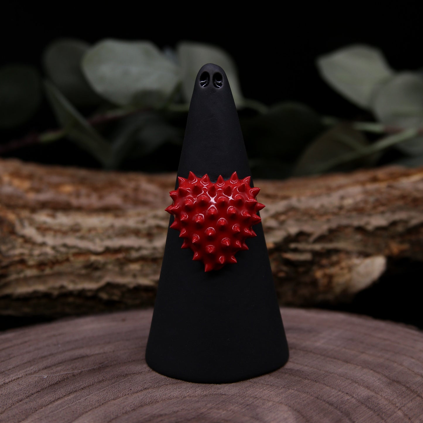 Red Spikey Heart