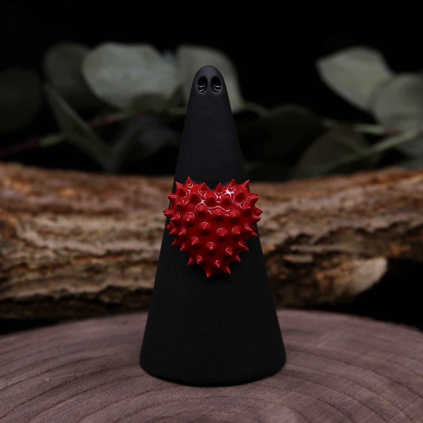 Red Spikey Heart